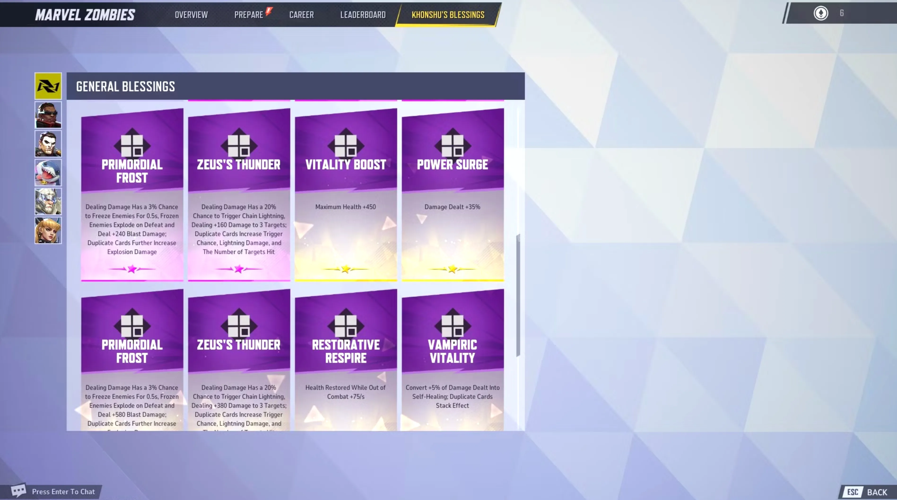 Best Purple Blessings for Thor in Marvel Rivals